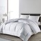 All Seasons Down Alternative Comforter White Soft Polyester Duvet Insert with Corner Tabs